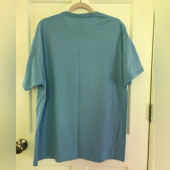 Like New Light Blue The Simpsons TShirt Size XL - Picture 2 of 4